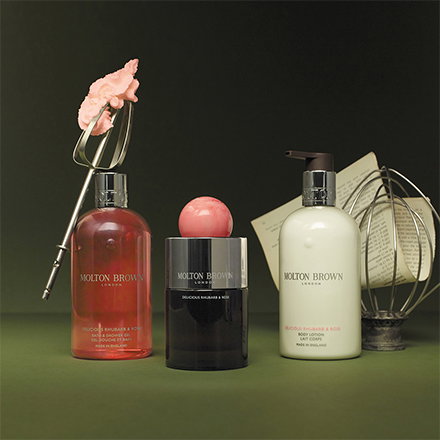 Delicious Rhubarb & Rose Collection