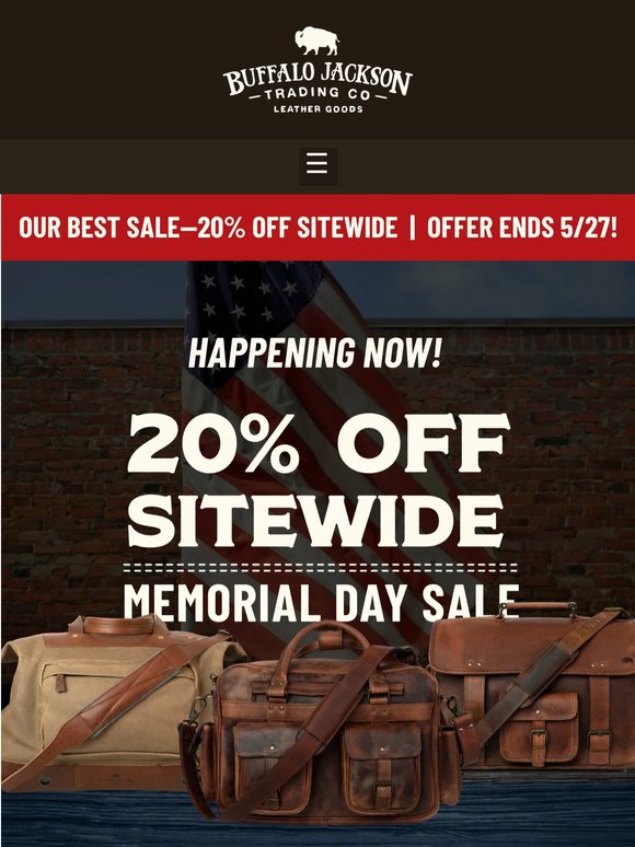 Our biggest sale of the summer is live.