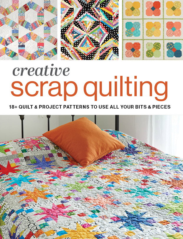 Creative Scrap Quilting eBook: 18+ Quilt & Project Patterns to Use All Your Bits & Pieces