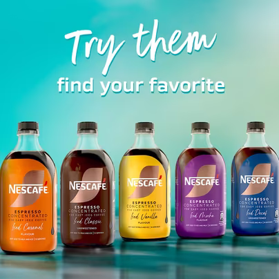 Nescafé Iced Coffee Espresso 500ml Caramel/Vanilla/Mocha/ Each - w/Voucher -...