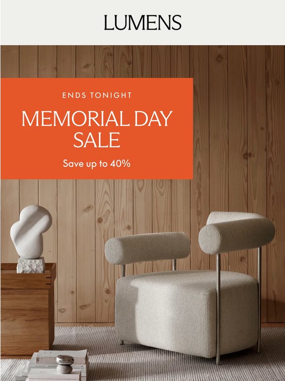 FINAL HOURS: Save up to 40% + Extra 10%.