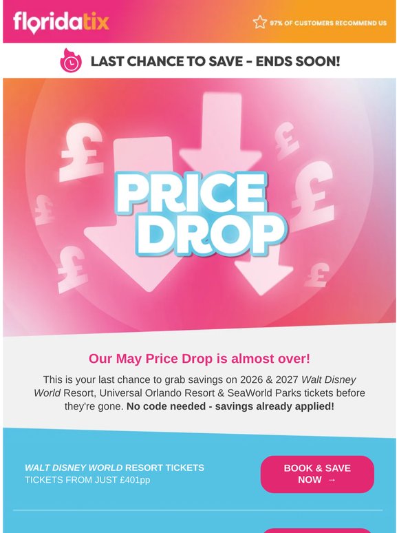 ⏰ Last chance! Our May Price Drop ends soon...