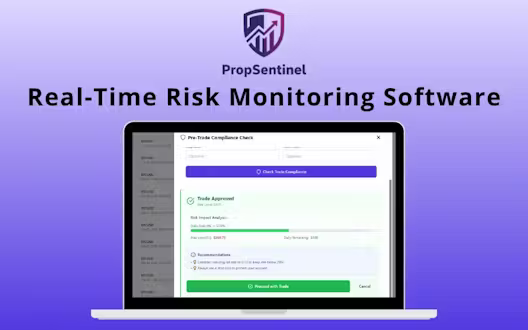 PropSentinel – Real-Time Risk Monitoring Software | Annual Access