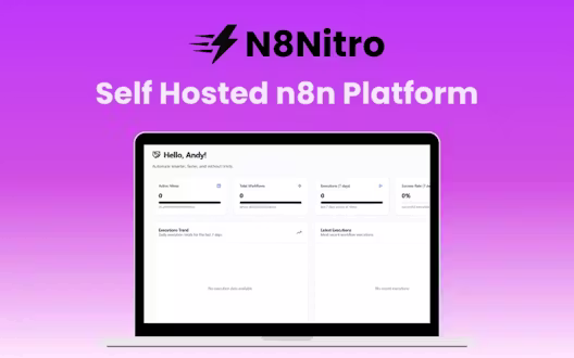 N8Nitro – Self Hosted n8n Platform | Lifetime Access