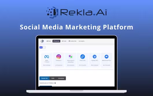 Rekla.AI – Social Media Marketing Platform (15+ Channels) | Annual Access