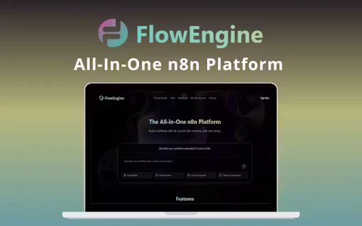 FlowEngine – All-In-One n8n Platform | Annual & Lifetime Plans