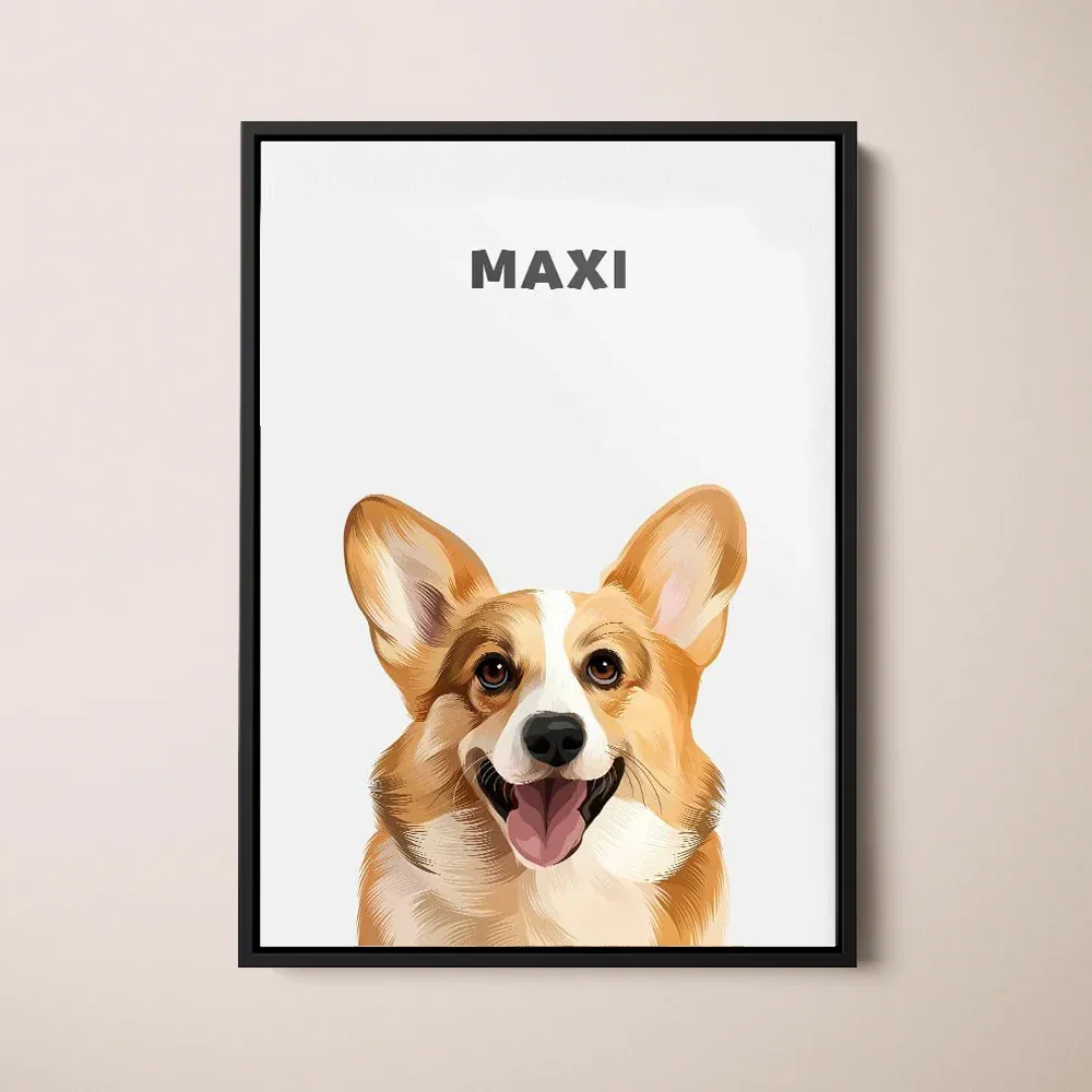 Image of The Modern Minimalist Pet Portrait