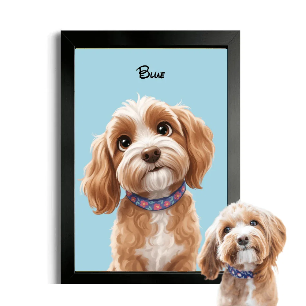 Image of Disnefy Cartoon Pet Portrait