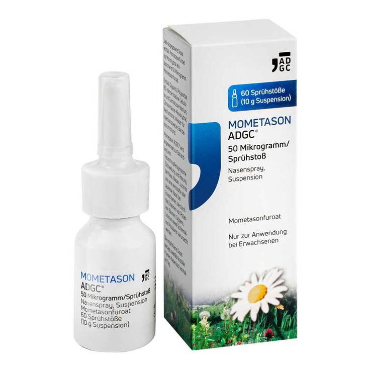 MOMETASON ADGC® 50 µg/Sprühstoß Nasenspray⁵