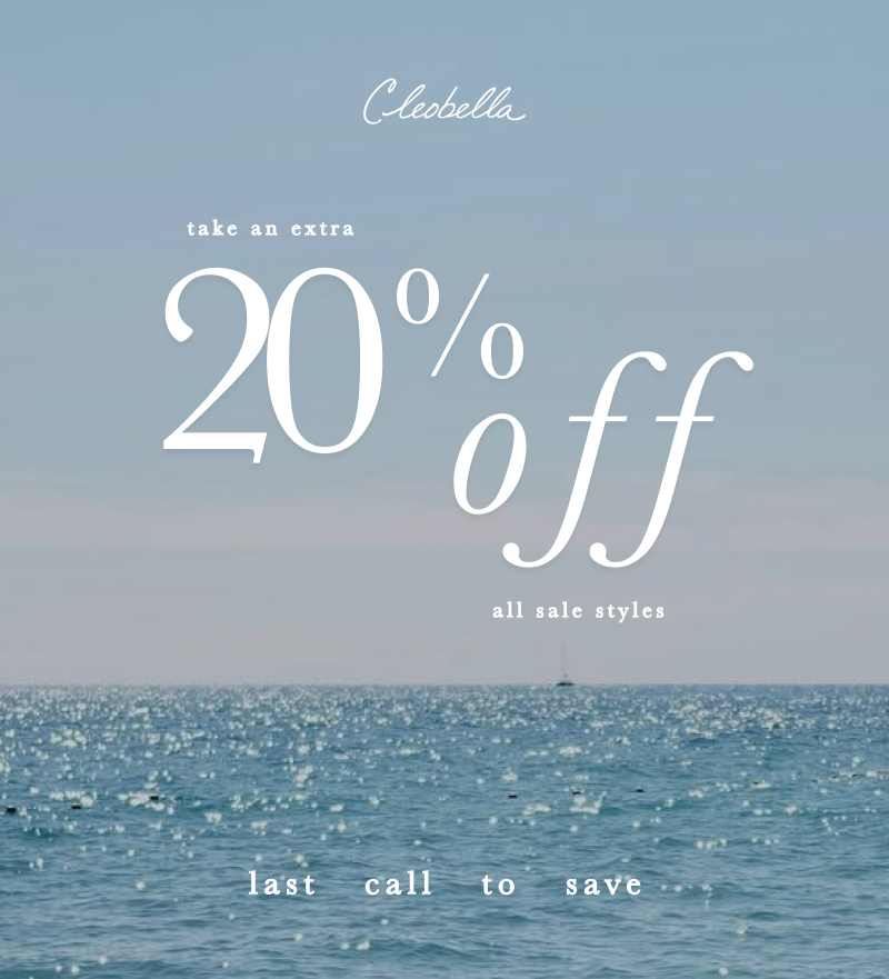 Extra 20% off Sale | Last Call