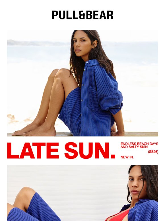 Electric blue & white | New in