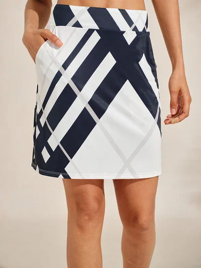 Not So Classic Silky 19 Inch High Waist Skort UPF50+
