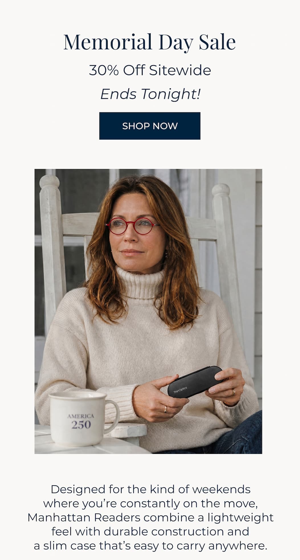 Memorial Day Sale: 30% Off Sitewide!