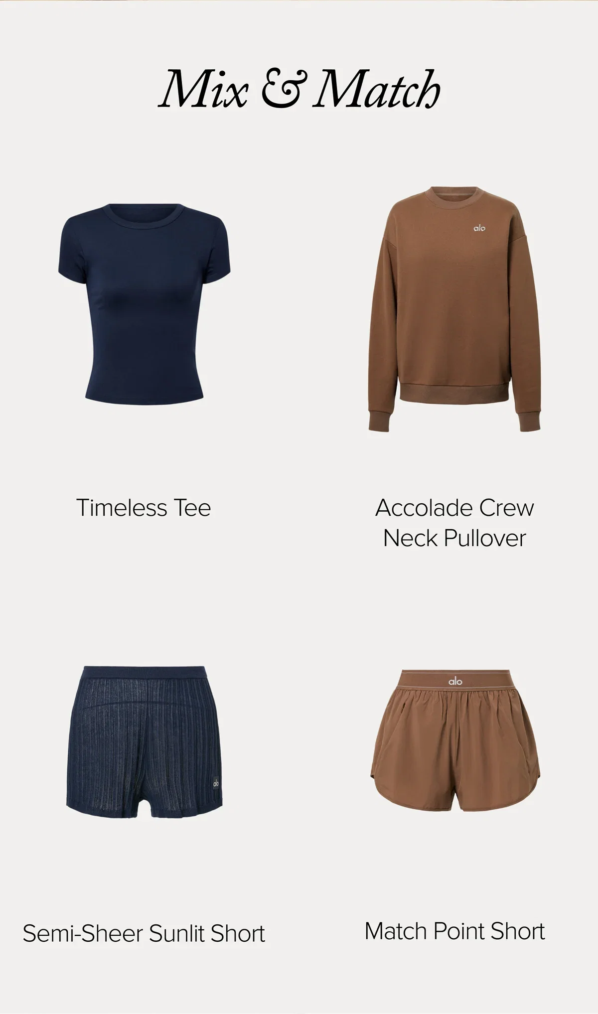 MIX & MATCH