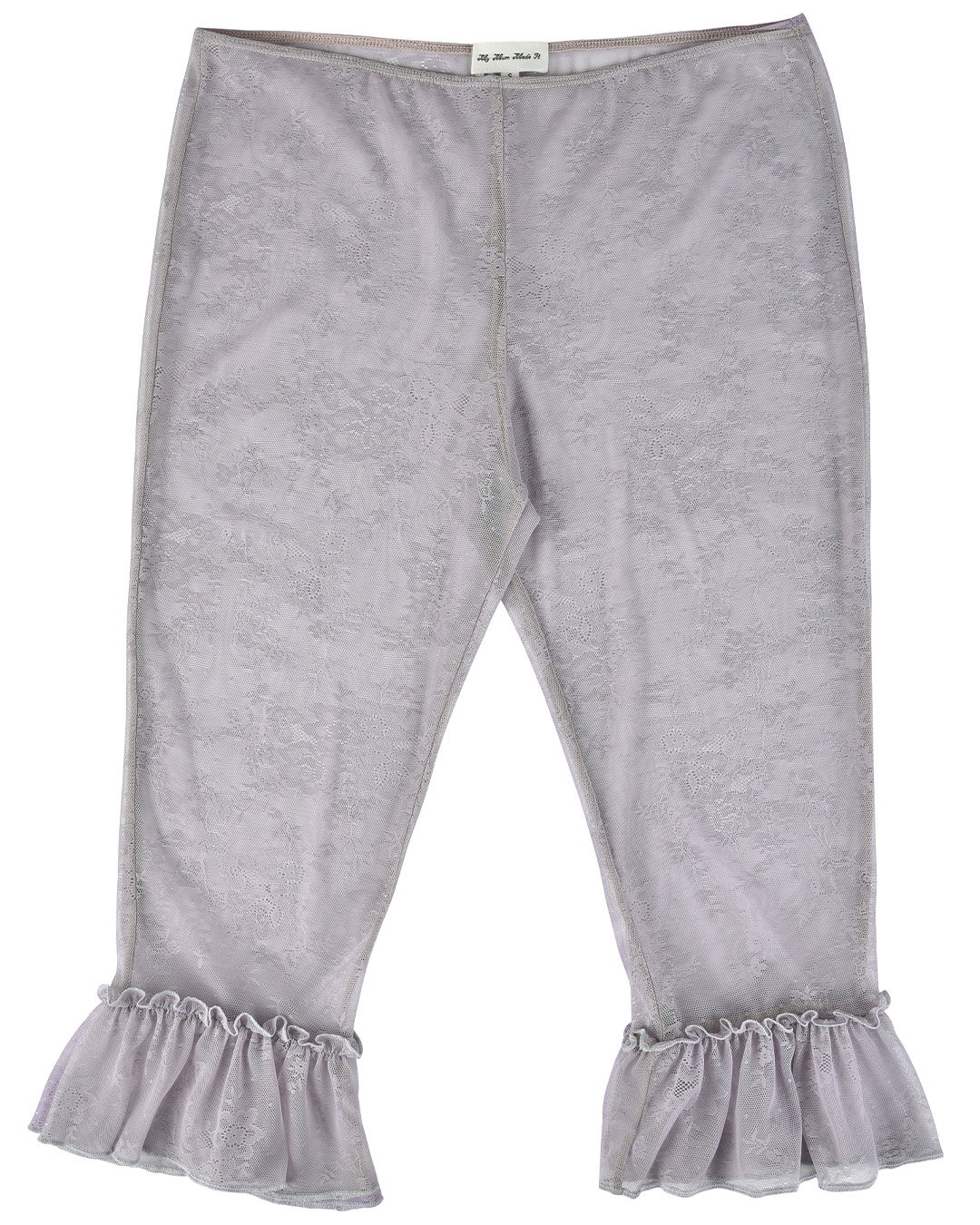 Ruffle Capri Pants - Wisteria