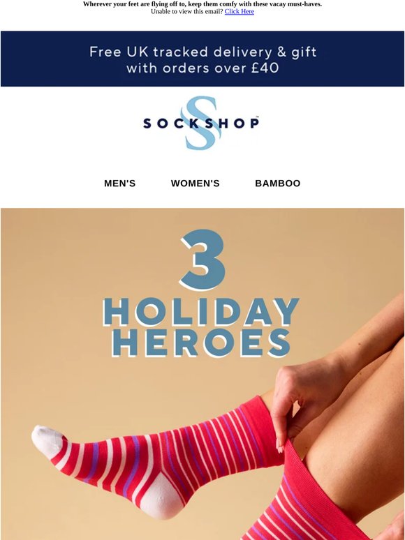 Your holiday heroes are inside 😎🏖️🧳