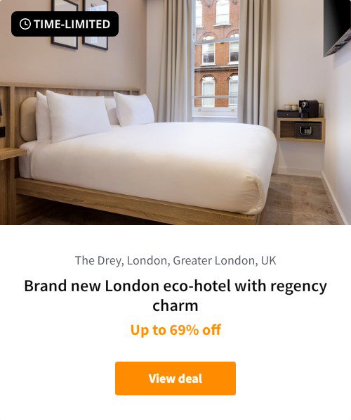 Brand new London eco-hotel with regency charm