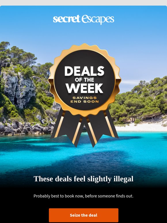 Deals this good? Why wouldn't you go?