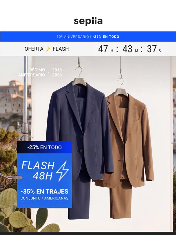 48H ⚡ Elegancia con -35%