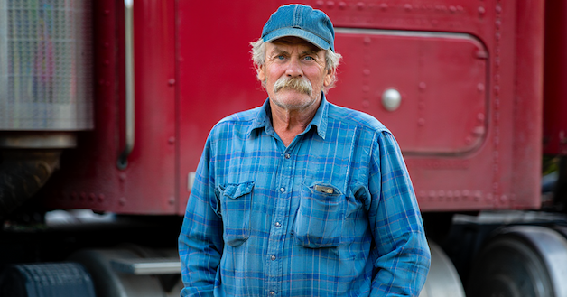 Man who uses hearing aids