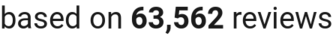 number of reviews