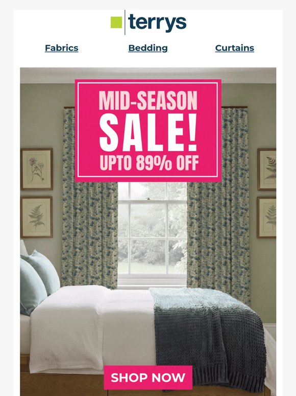 📢 UPTO 89% OFF MID SEASON SALE