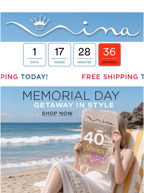 🚚 Free Shipping + 40% Off