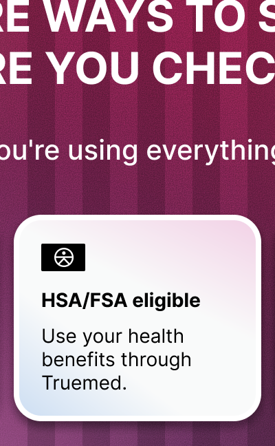 HSA/FSA eligible