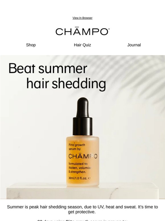 Beat summer shedding | Expert tips