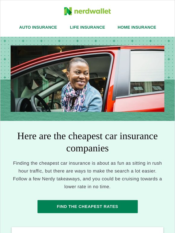 Looking for cheap insurance?