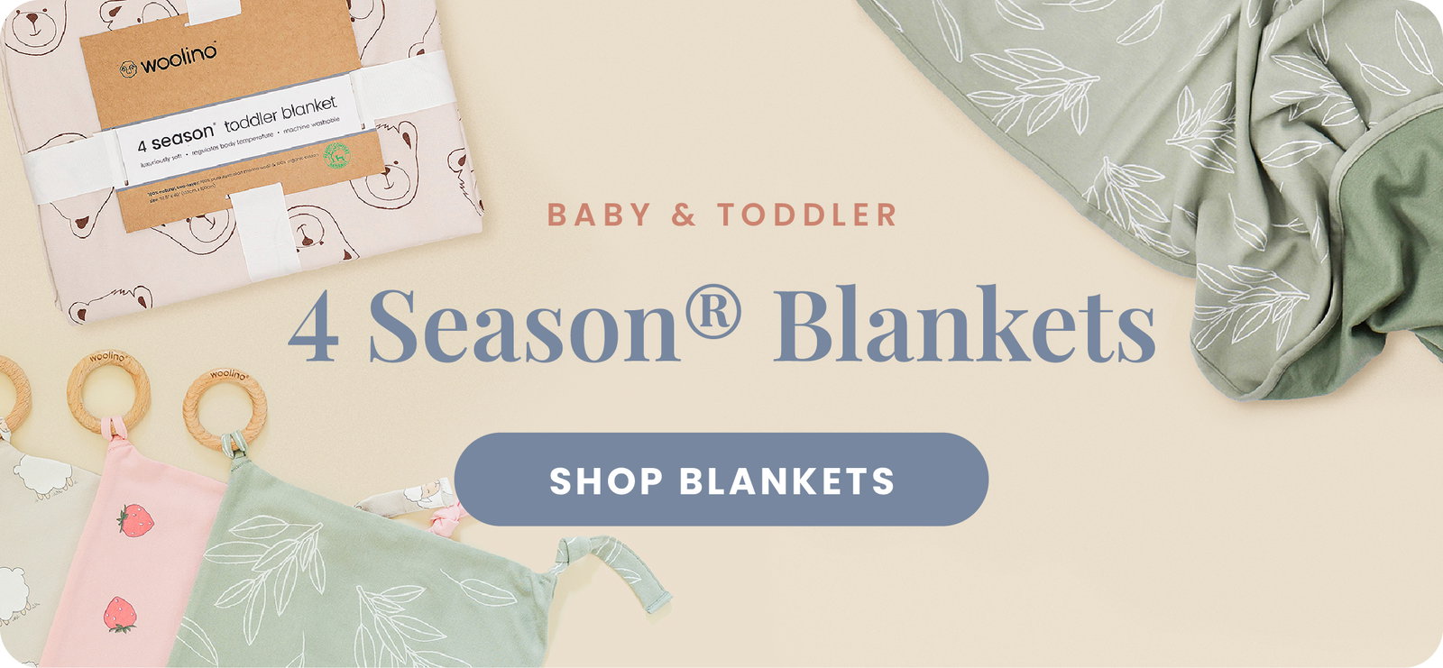 Shop merino wool and organic cotton blankets