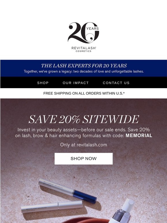 Did someone say 20% off?