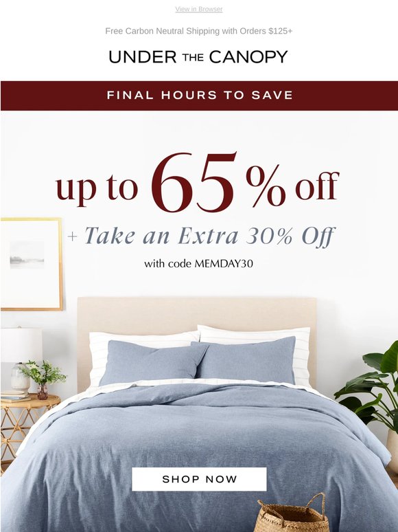 Last Chance to Save Big!
