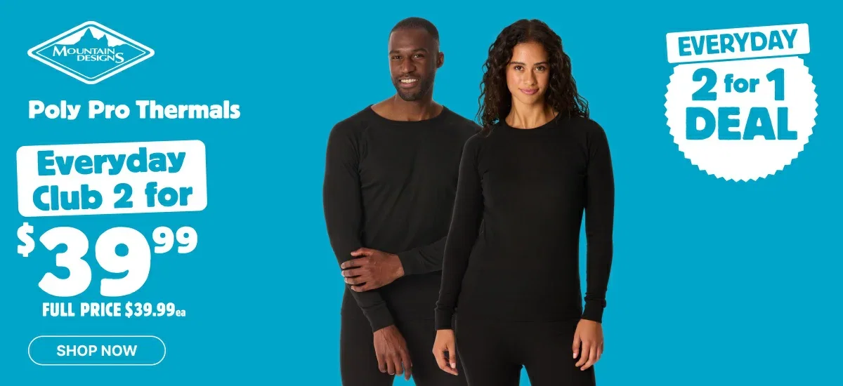 Poly Pro Thermals by Mountain Designs
