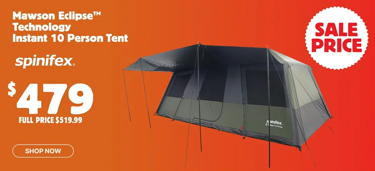 Mawson Eclipse Technolgy Instant 10 Person Tent