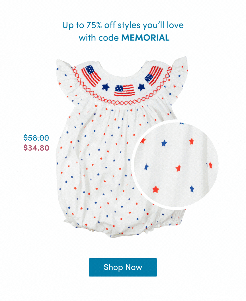 Memorial Day Sale - Get 40% Off All In-Stock Clothing