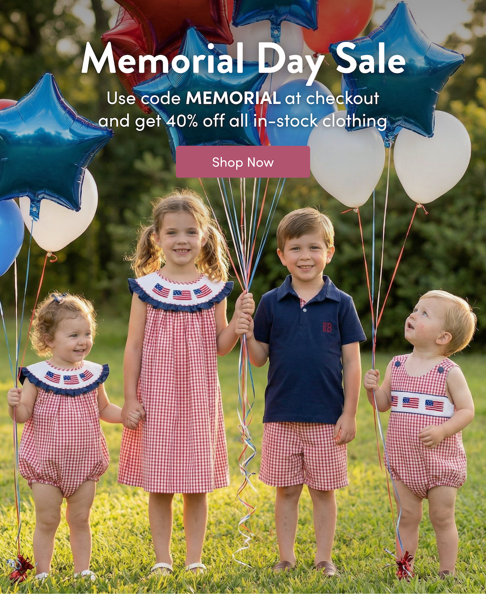 Memorial Day Sale - Get 40% Off All In-Stock Clothing