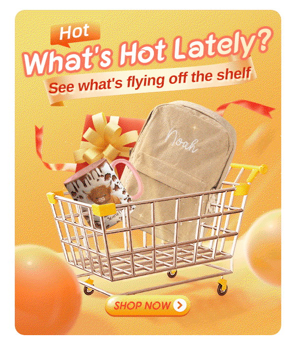What's Hot Lately?  See what's flying off the shelf