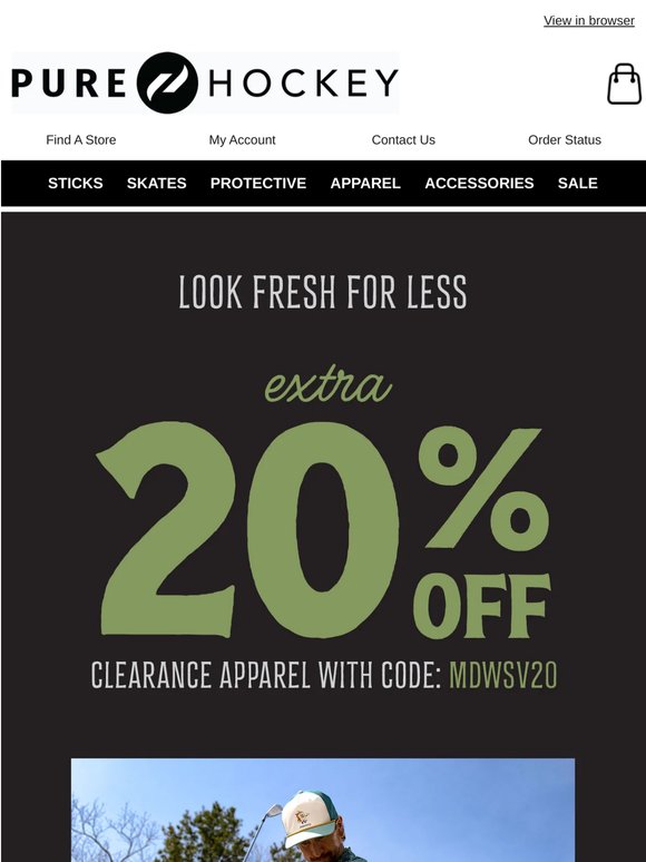 Looking Sharp Just Got Easier! Use Code MDWSV20 For An Extra 20% Off Clearance Apparel