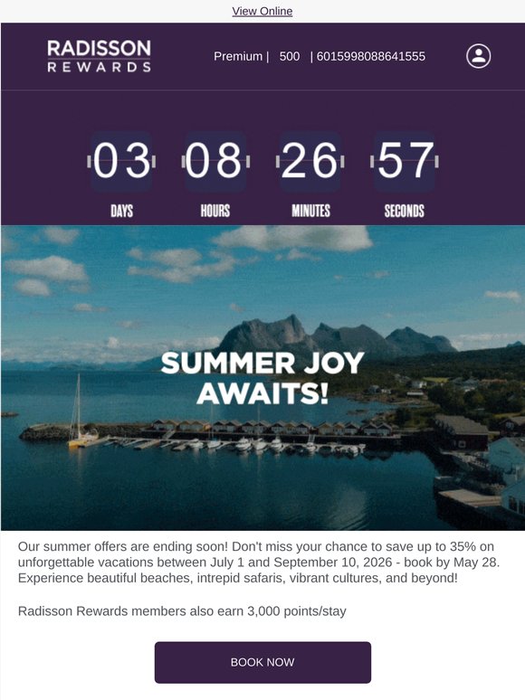 ⏰Final call to save on summer stays!