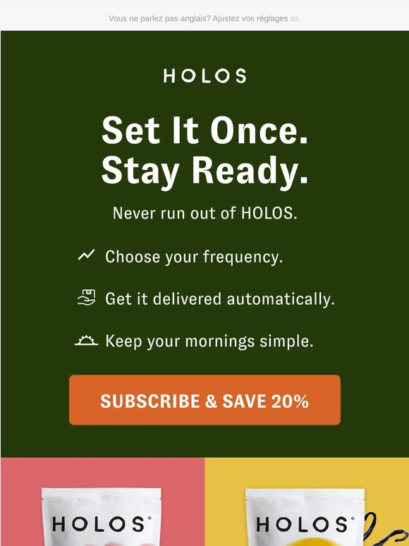 Your mornings, on autopilot 🥣