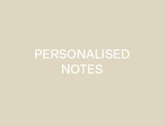 PERSONALISED NOTES