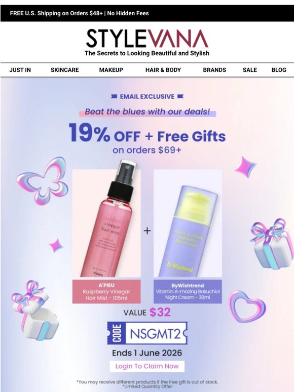 🎁Free hair care and skincare heroes inside!🦸‍♀️