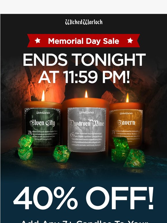 🇺🇸 ENDS TONIGHT! 40% OFF! 🇺🇸