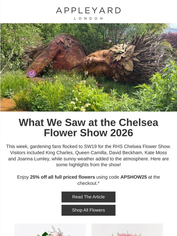 What We Saw at the Chelsea Flower Show 🌸