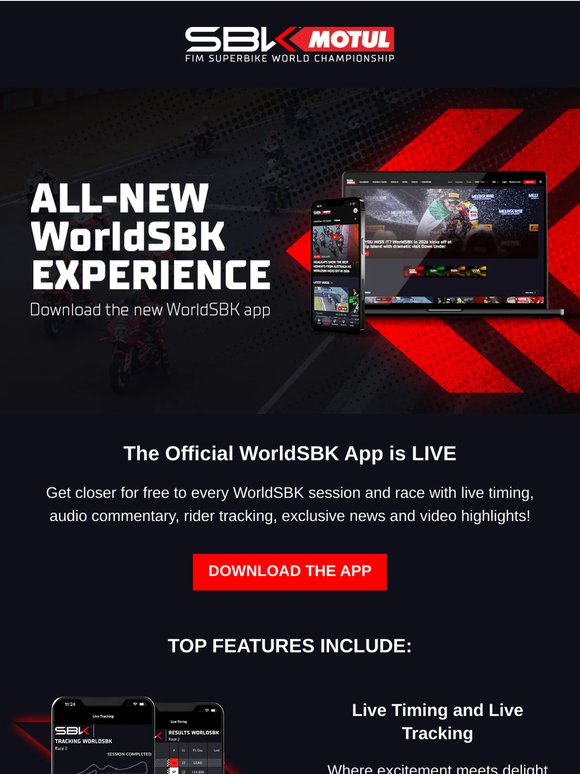 Download the Official App!