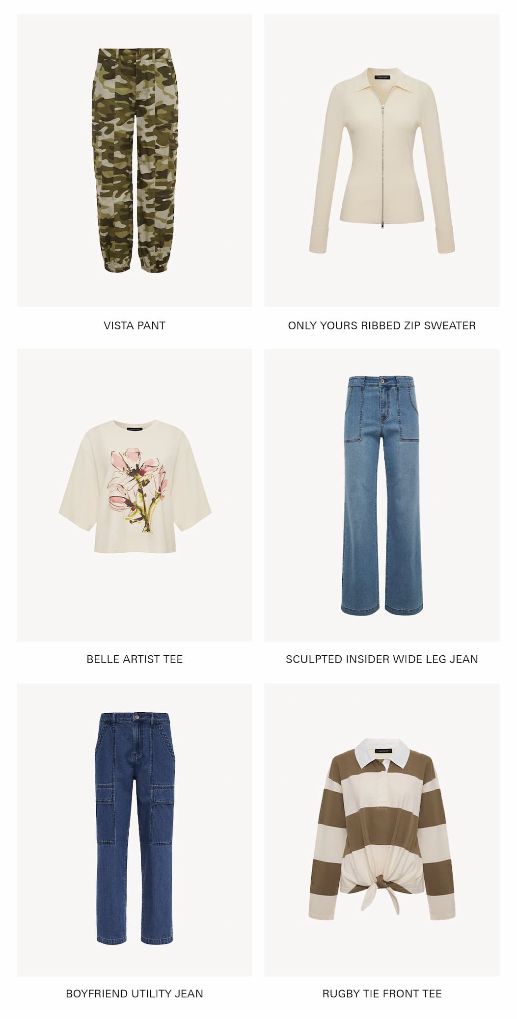 Grid of sale styles from pants, tees, and sweaters. Memorial Day Sale. Take an extra 20% off sale. New markdowns. Use Code EXTRA20.