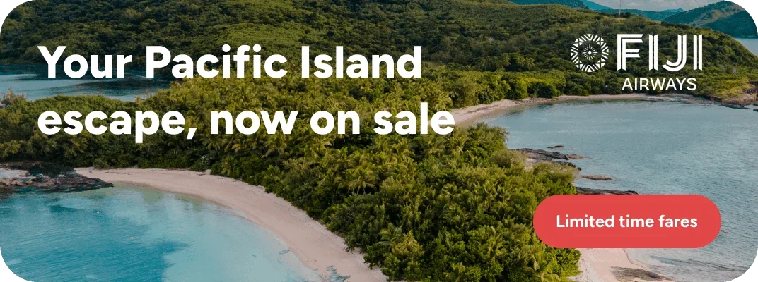 Sandy beaches at the Pacific island