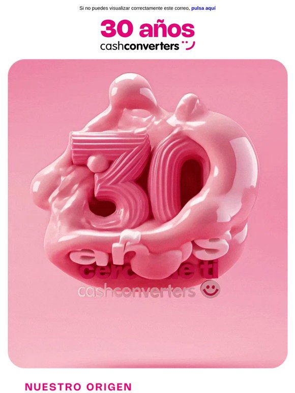 ¡Cumplimos 30 años! 🥳
