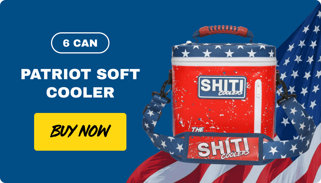 6 can Patriot soft cooler. Buy now